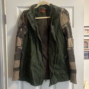 Hive & Honey Dark Green military Jacket